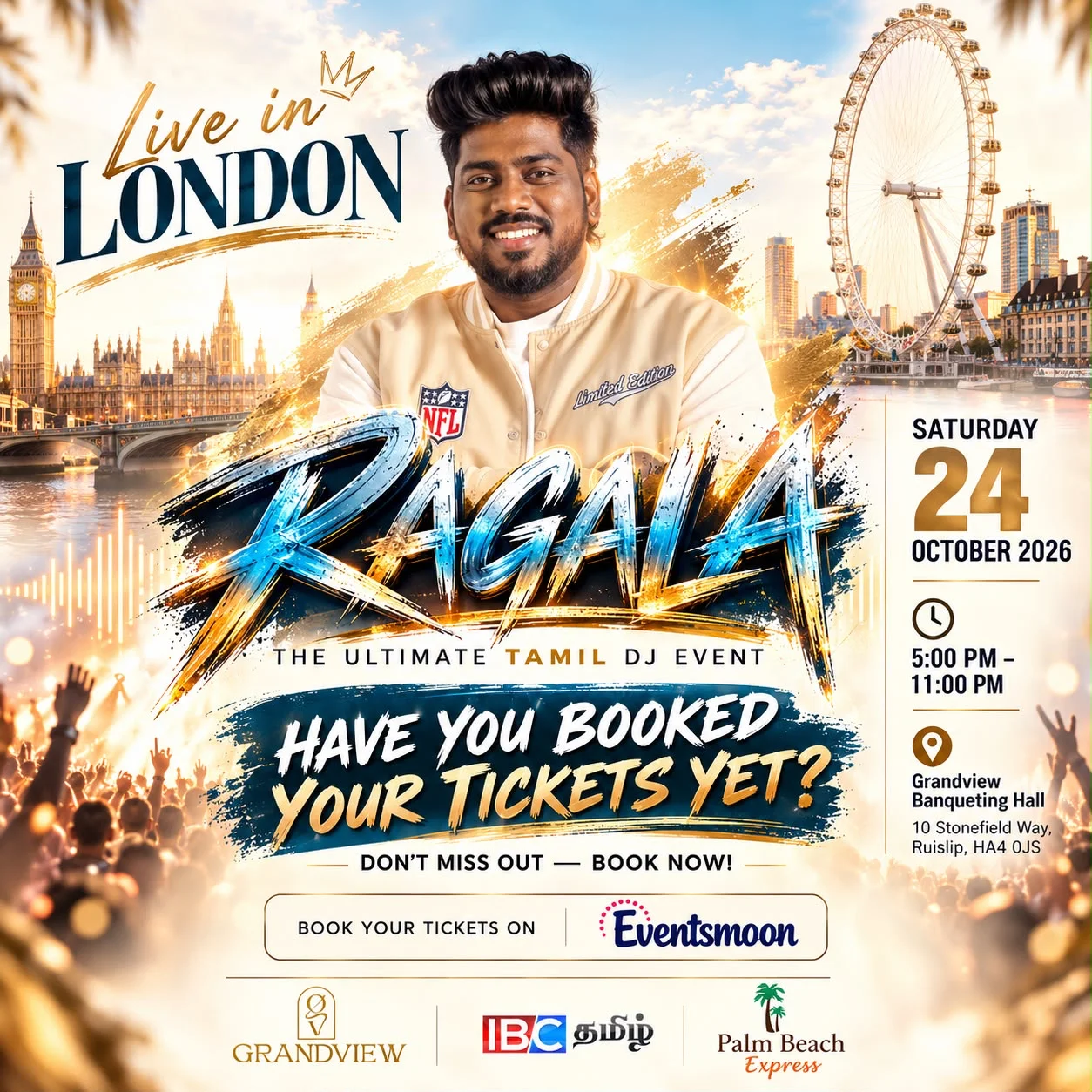 Have you booked your tickets yet?