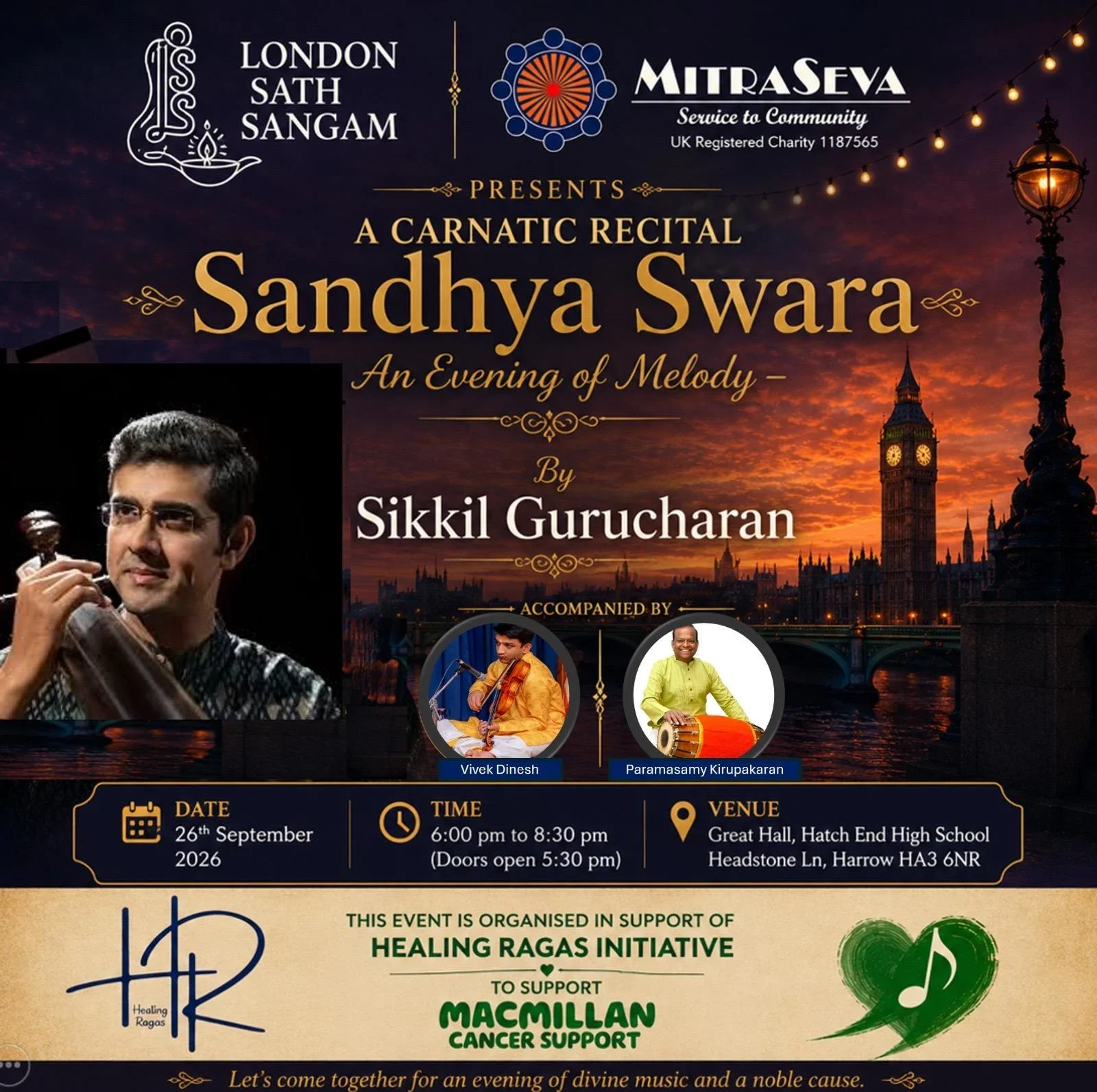 A Carnatic Recital Sandhya Swara An Evening Of Melody