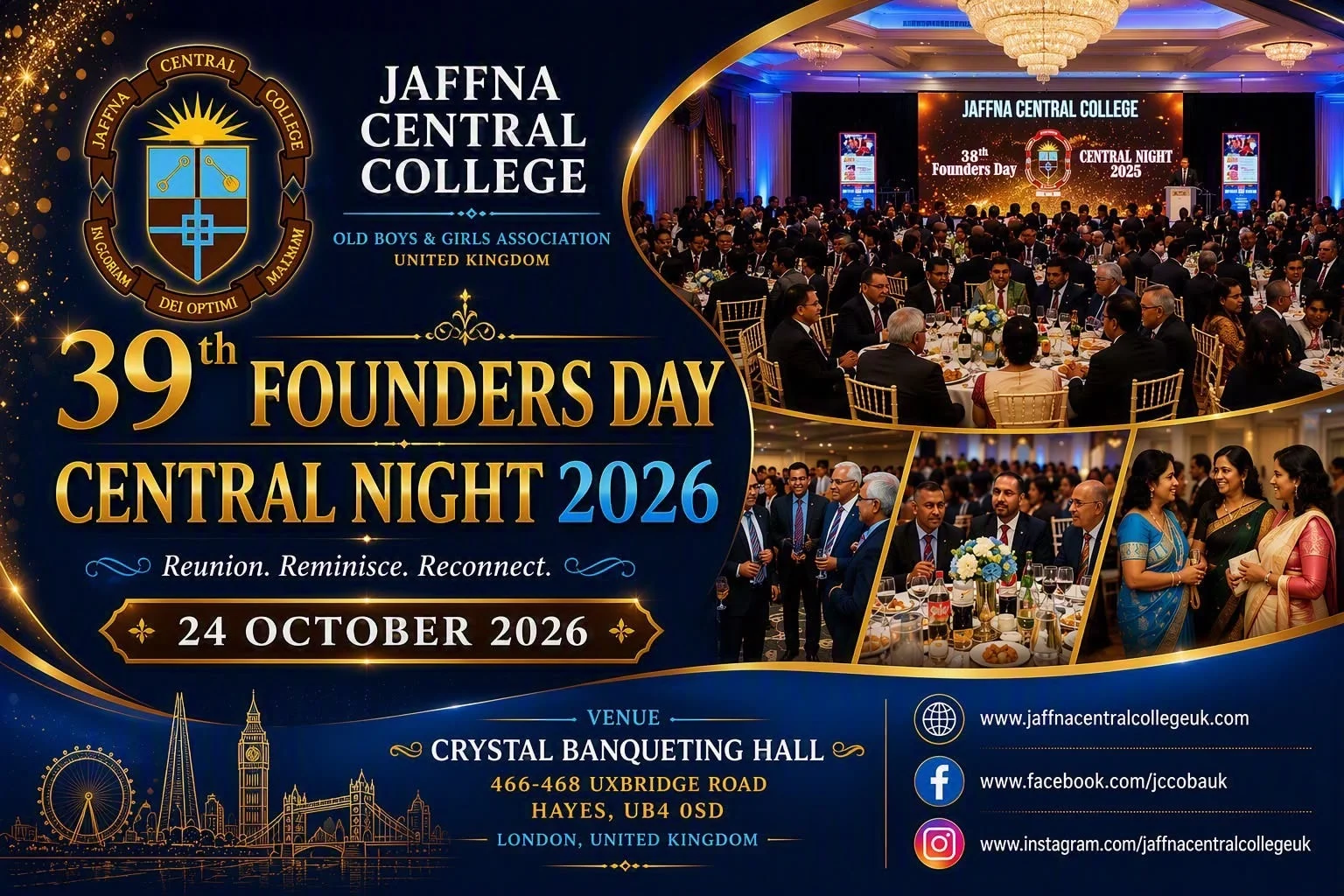 39th Founders Day – Central Night 2026