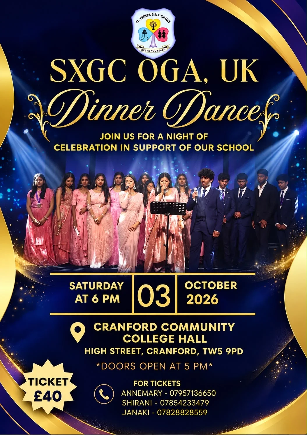 St. Xaviers Girls Dinner Dance